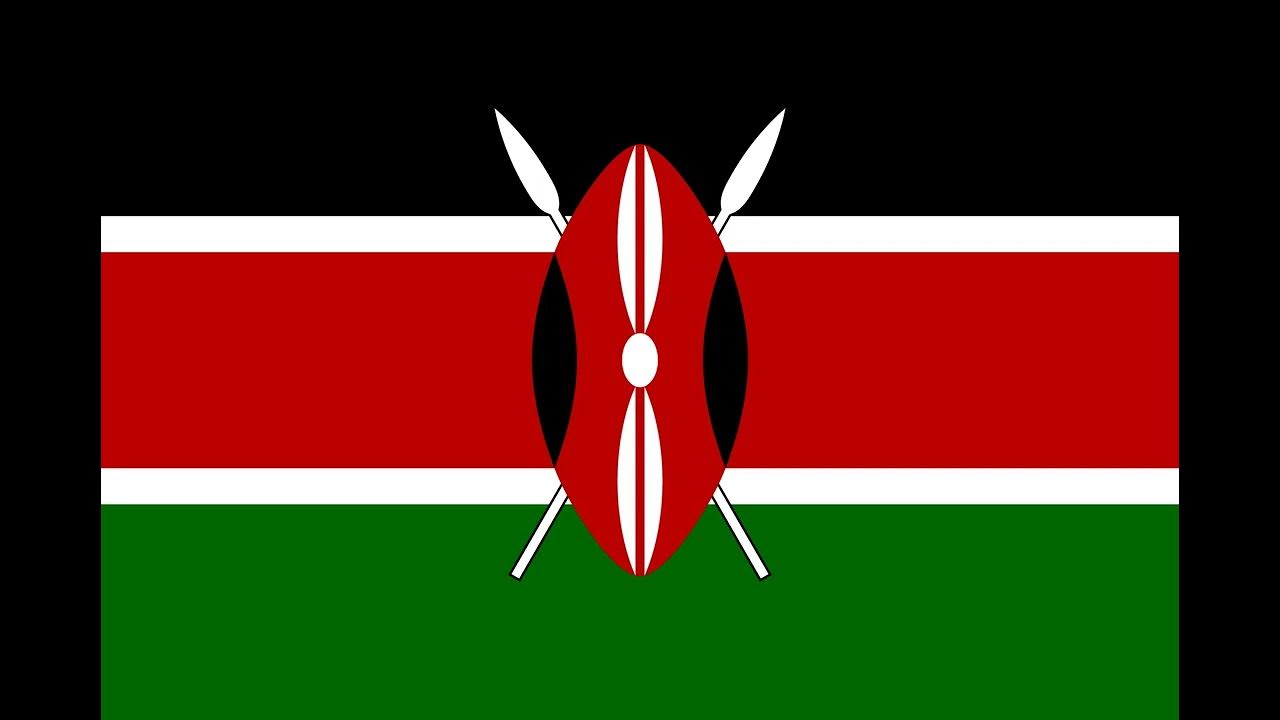 KENYA Country flag 10 Hours HD High Resolution (Screensaver, Country Of ...