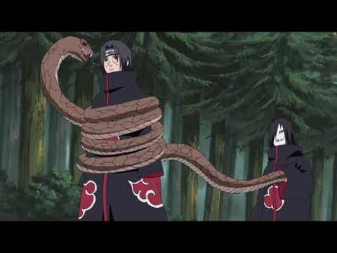 ⭕️ Itachi puts Orochimaru in a Genjutsu with a Single Glance Tsukuyomi ⭕️