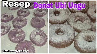 Resep DONAT UBI UNGU Tanpa Ulen yang Enak, Empuk dan Mudah Dibuat!