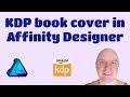 Affinity Designer: Create KDP Book Cover PDF with Spine Text