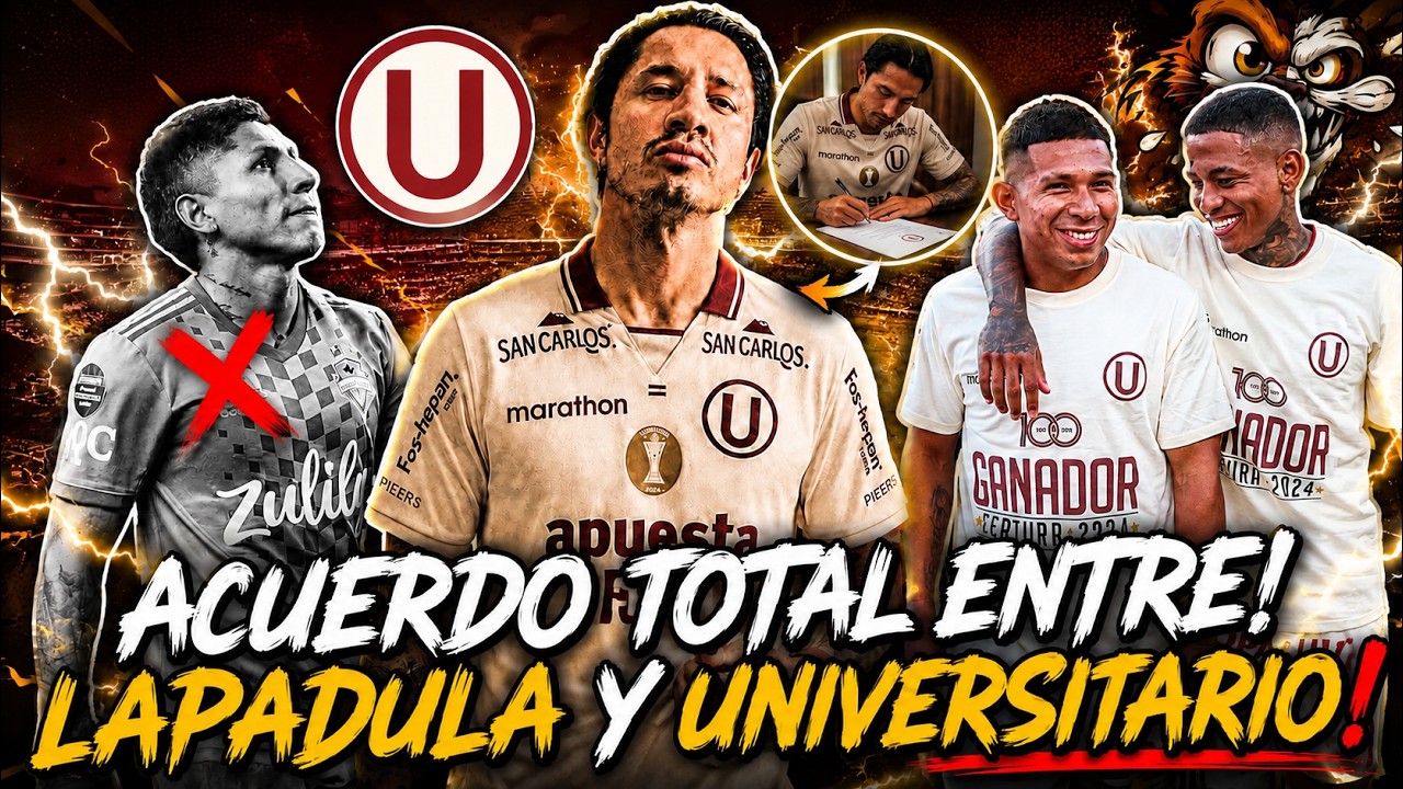 Lapadula a Universitario: el acuerdo que sacude el mercado crema