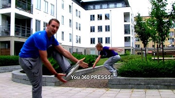 Air Wipp - Toturial - Parkour / Freerunning : 360 Precision