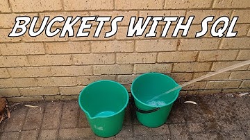 Dividing data into buckets with SQL