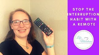 HOW A REMOTE CAN HELP YOUR KIDS STOP INTERRUPTING EACH OTHER