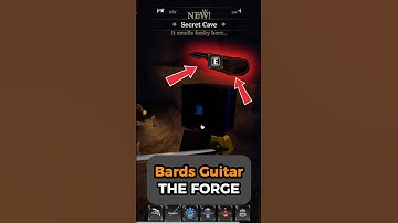 How to find Bards Guitar 🎸 and unlock the SECRET Arcane Pickaxe in The Forge #theforge