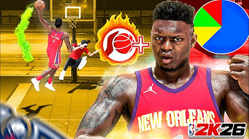 This ZION WILLIAMSON "ZANOS" BUILD is UNREAL on NBA 2K26!