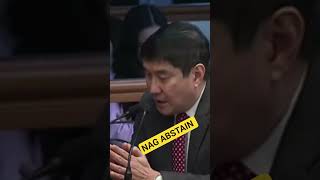NAG ABSTAIN #raffytulfo