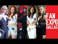 This is fan expo dallas texas comic con 2023 best cosplay music vlog costumes anime expo