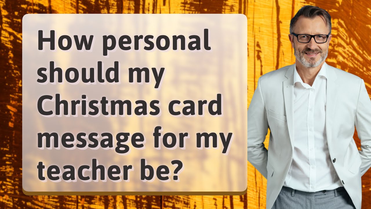 Christmas Card Message For Kids Teacher