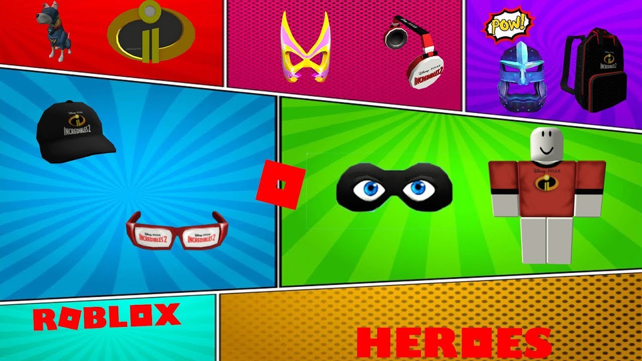Roblox Heroes 2018 Prizes Youtube