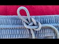 A better way to tie your gym shorts or any drawstring
