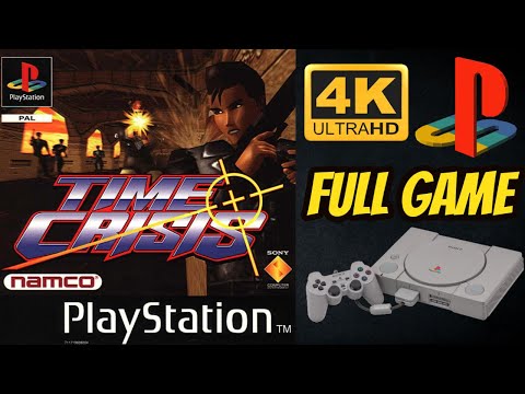 Time Crisis [PS1] Longplay Walkthrough Playthrough Full Movie Game [4K60ᶠᵖˢ UHD🔴]