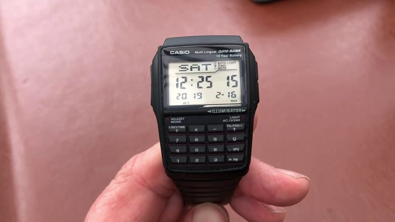 casio databank