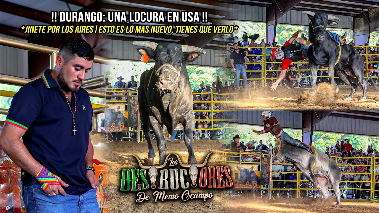 DURANGO: UNA LOCURA EN USA |JINETE POR LOS AIRES|ESTO ES DE LO MAS NUEVO| Destructores Wendell NC 25