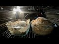 Pieczenie chleba na zakwasie   sourdough bread baking, Timelapse