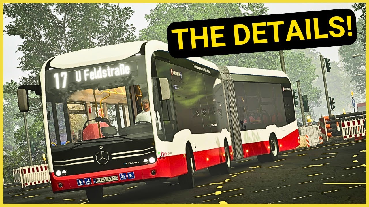 NEW HAMBURG DLC | Full Line 17 | The Bus | Gameplay