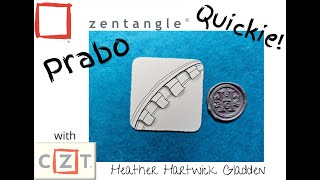 Prabo | Zentangle® Quickie