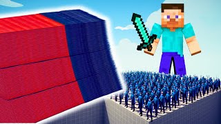 100x + STEVE MINECRAFT Vs EVERY GOD x3 - Totally Accurate Battle Simulator TABS by TAB TAB 1,455 views 1 month ago 9 minutes, 46 seconds