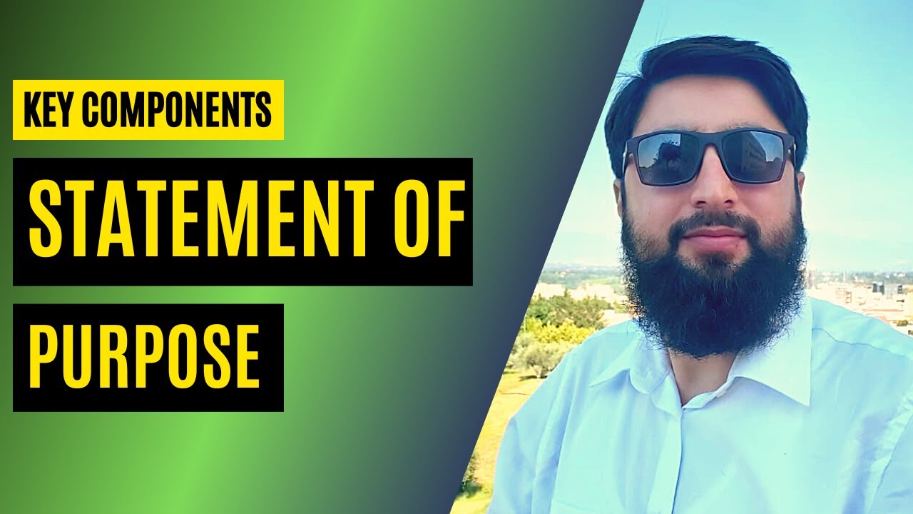 How to write statement of purpose ? - YouTube