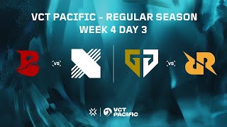 GEN vs. RRQ - VCT Pacific - Regular Season - Week 4 Day 3