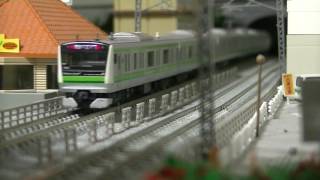 Nゲージ KATO E233系6000番台横浜線 走行動画 - YouTube