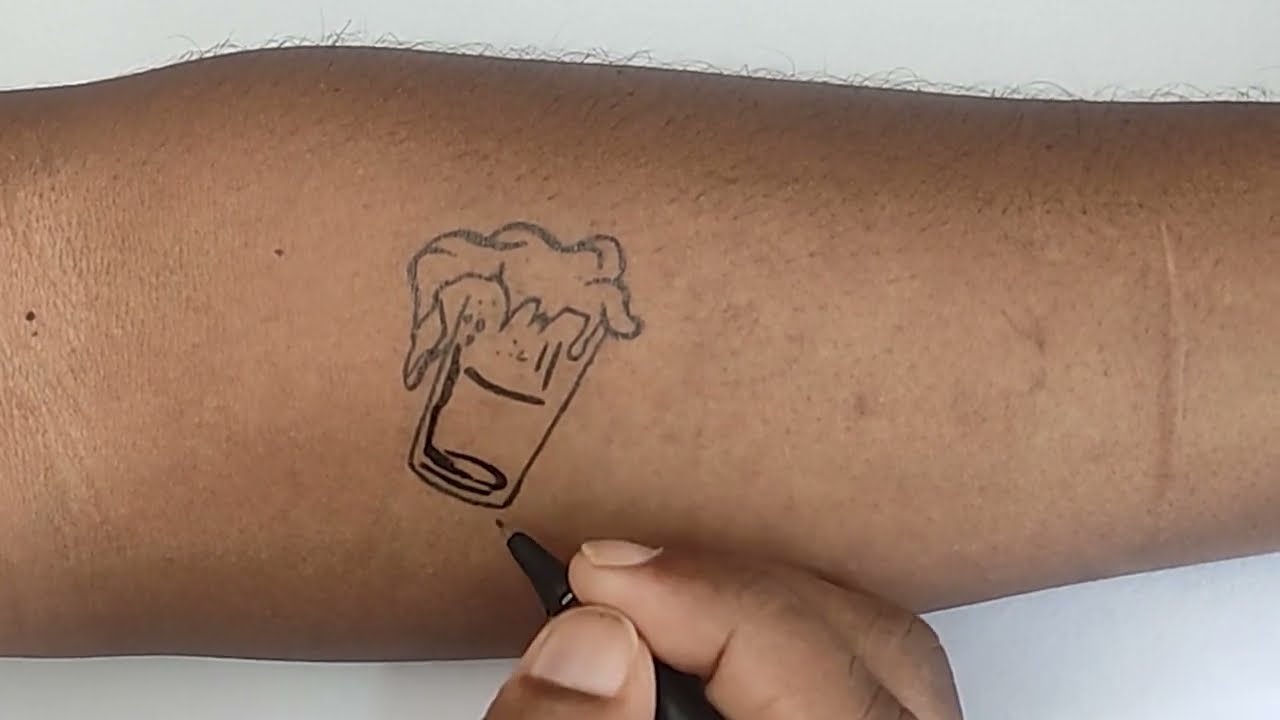 Top 57 Beer Tattoo Ideas 2021 Inspiration Guide  Beer tattoos Tattoo  designs men Food tattoos