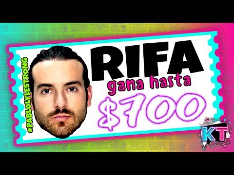 Compra tu boleto para la rifa PRO Pablo Lyle