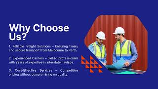 Why Choose the Best Freight Companies Melbourne to Perth for Your Logistics Needs?