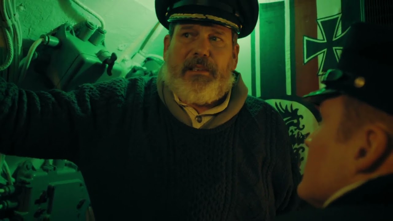 HMT Olympic ramming german sub in movie 