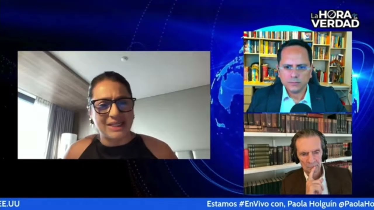 Entrevista senadora Paola Holguín en La hora de la verdad