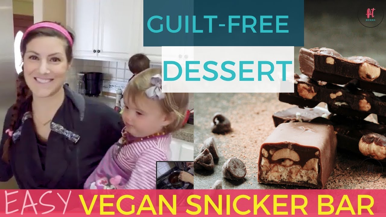 VEGAN Snickers Bar | Guilt Free DESSERT