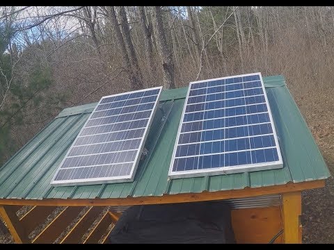 installing-a-basic-12v-solar-system-in-an-off-grid-cabin