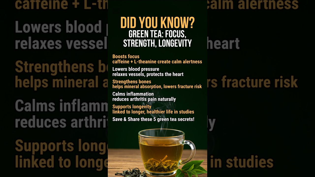 5 Surprising Benefits of Green Tea for Seniors’ Health