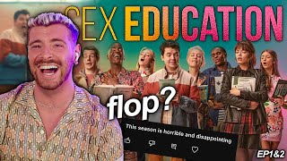is Sex Education Season 4 a FLOP?!! let's find out... ~ sex education reaction ~