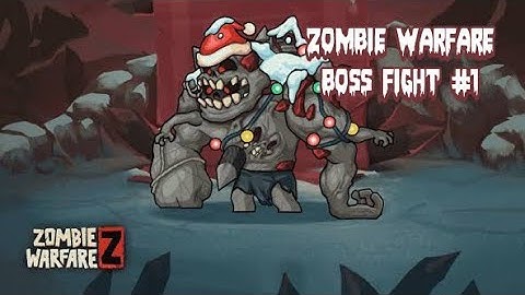 Zombie Warfare: The Death Path Boss Fight Gameplay Walkthrough (Android, iOS)