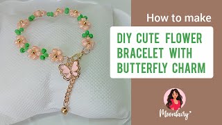 DIY How to Make Easy Daisy Flower Bracelet