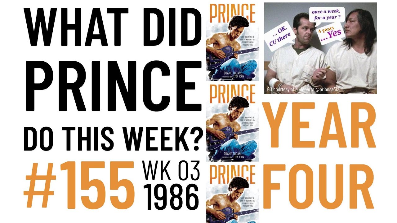What Did Prince Do In Week 3 of Jan 1986? Parade Gets Finished