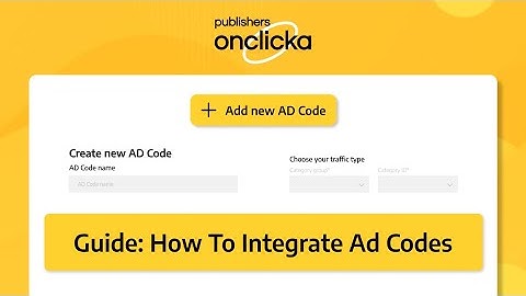 How to integrate OnClickA