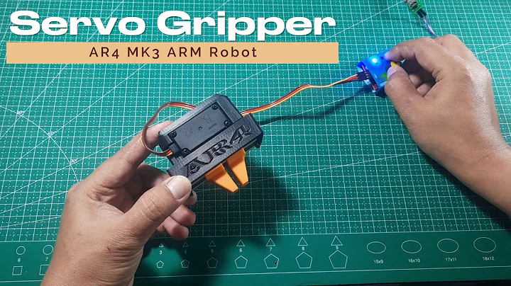 Building a 3D Printed Gripper for AR4 MK3 Robot Arm