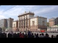 Проезд военной техники 9 мая 2015 года Москва Новинский бульвар/ Parade May 9, 2015 Moscow