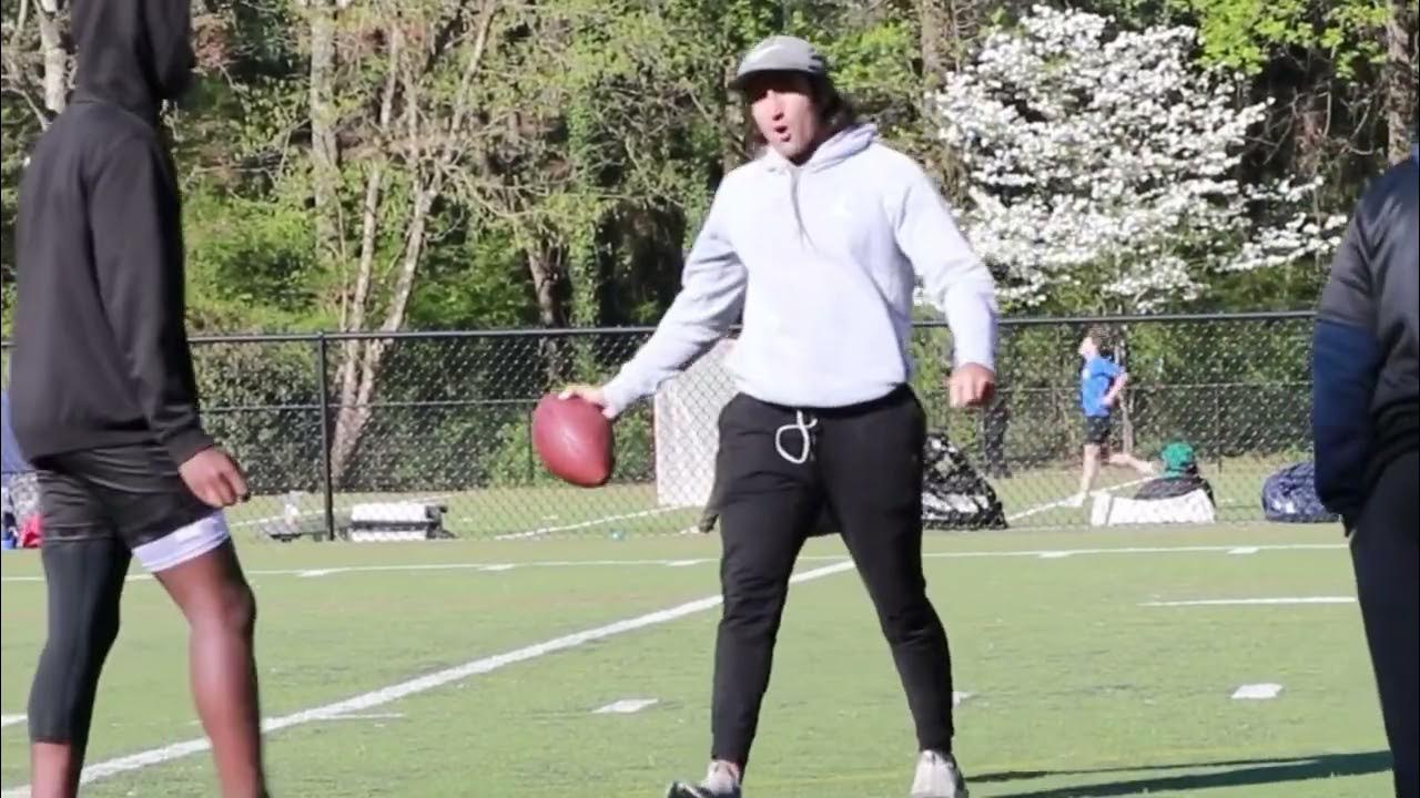 QB Throwing On The Run Drill YouTube