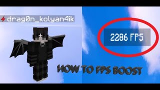 MY MINECRAFT SETTINGS (FPS BOOST CM PACK)