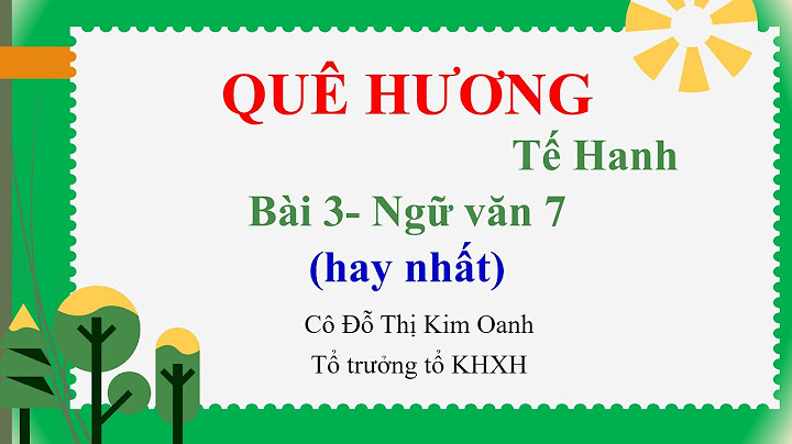 Bai giang bài viết số 3 văn 7