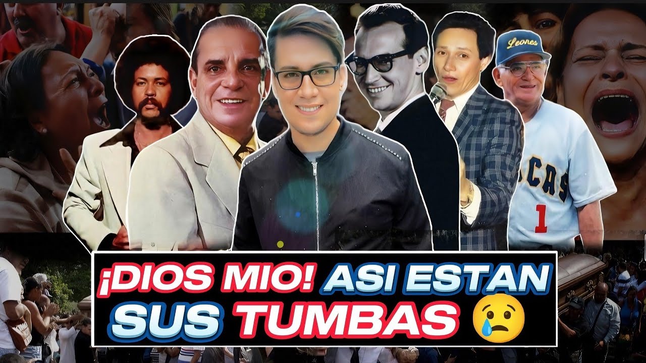 😨IMPACTANTE así están las TUMBAS de estos Famosos Venezolanos🔥 YouTube
