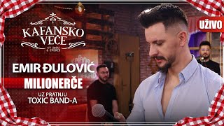 EMIR DJULOVIC - MILIONERCE  I UZIVO I (TOXIC BAND) I 2022 I KAFANSKO VECE Resimi