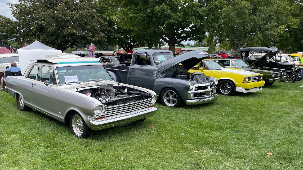 2023 Boyne Kiwanis Car Show YouTube