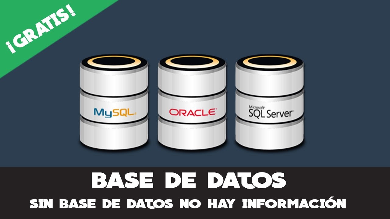 Qué es y para qué se utilizan las Base de Datos? - YouTube