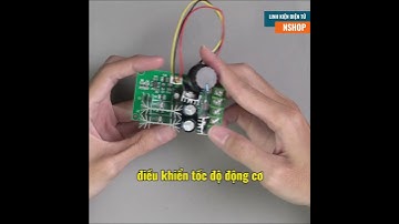 Mạch điều khiển động cơ DC 20A SMD #Shorts