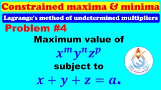 𝒙𝒎 𝒚𝒏 𝒛𝒑subjectto𝒙𝒚𝒛𝒂