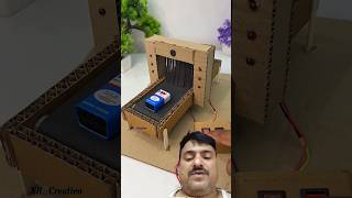 कार्डबोर्ड से बना एयरपोर्ट बैगेज स्कैनर | Working Science Model#airport#scanner#shortfeed